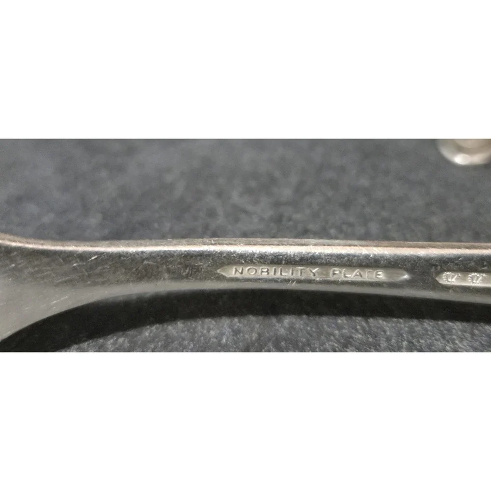 7 pc Oneida Reverie Dinner Forks Silverplate Nobility Plate Silverware Flatware